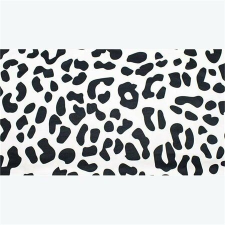 YOUNGS Black Spotted Leopard Anti-Sand Towel 42078